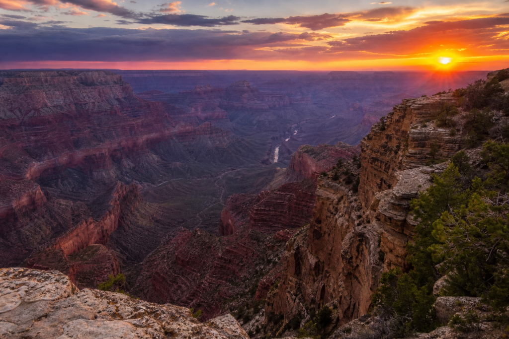 Grand Canyon USA dramatic vista