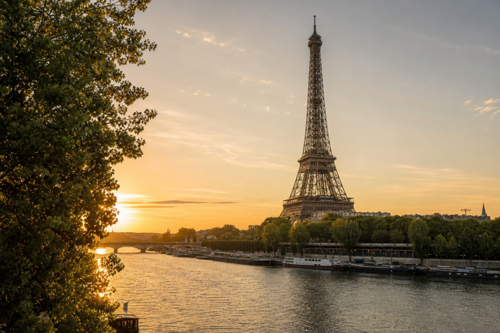 Paris Eiffel Tower soft distance