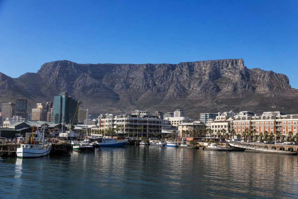 Cape Town Table Mountain waterfront