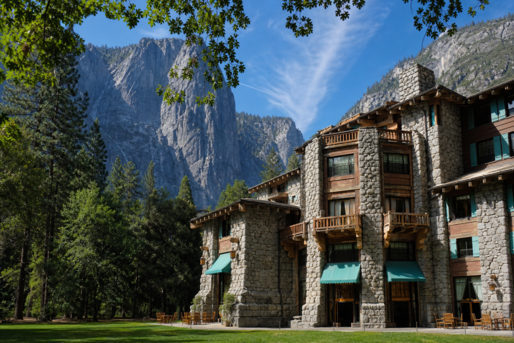 Where to Stay in Yosemite: The 2026 Insider's Guide to Valley Floor Lodging & Beyond 2 Grand stone lodge Yosemite Valley cliffs