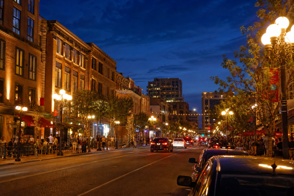 Where to Stay in San Diego in 2026: Best Neighborhoods & Hotels 2 Gaslamp Quarter San Diego nightlife historic streets