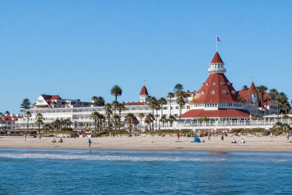 Where to Stay in San Diego in 2026: Best Neighborhoods & Hotels 5 Coronado Island San Diego iconic beach hotel