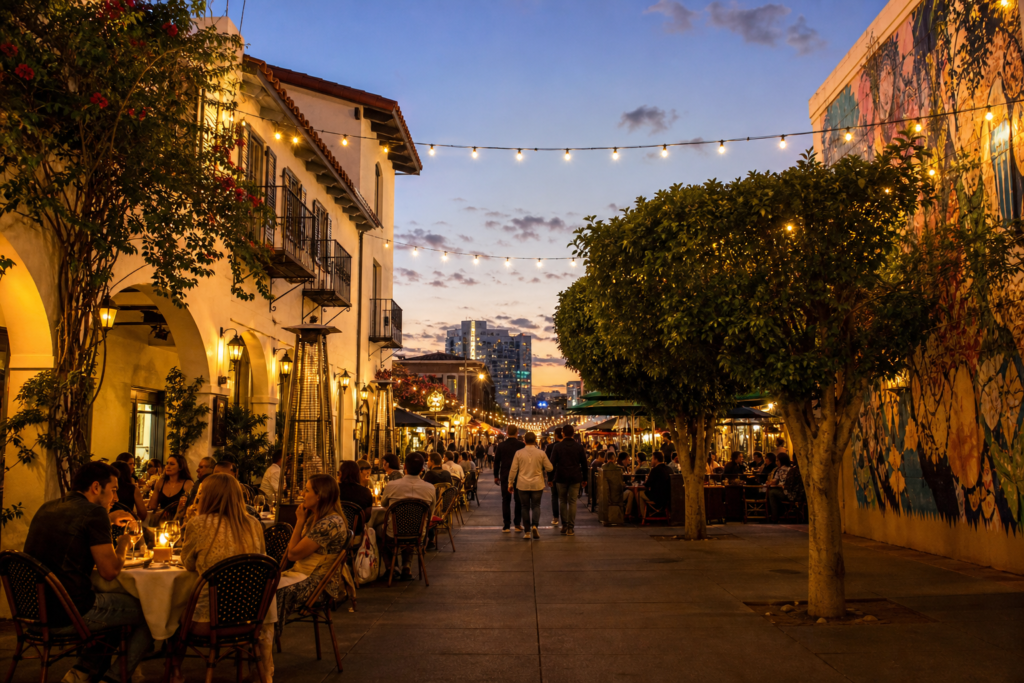 Where to Stay in San Diego in 2026: Best Neighborhoods & Hotels 7 Little Italy San Diego foodie district terraces